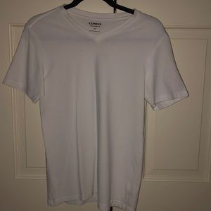 EXPRESS white mens tee